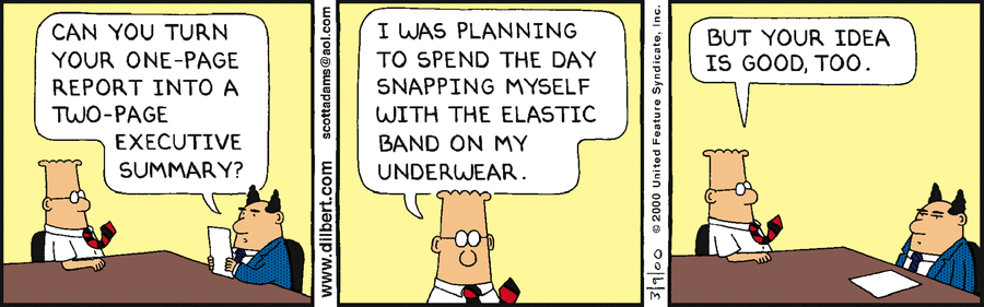 Dilbert Cartoon